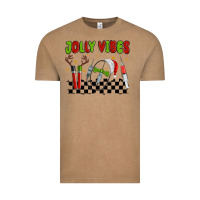 Vintage Coffee jolly vibes Vintage Tee - MaliasSmallBusiness