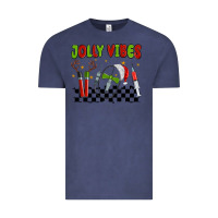 Vintage Denim jolly vibes Vintage Tee - MaliasSmallBusiness