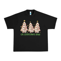 Black oh christmas tree cake Urban Heavy Tee - MaliasSmallBusiness