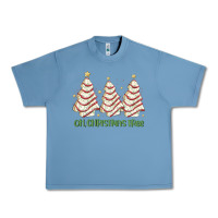 Pebble Blue oh christmas tree cake Urban Heavy Tee - MaliasSmallBusiness