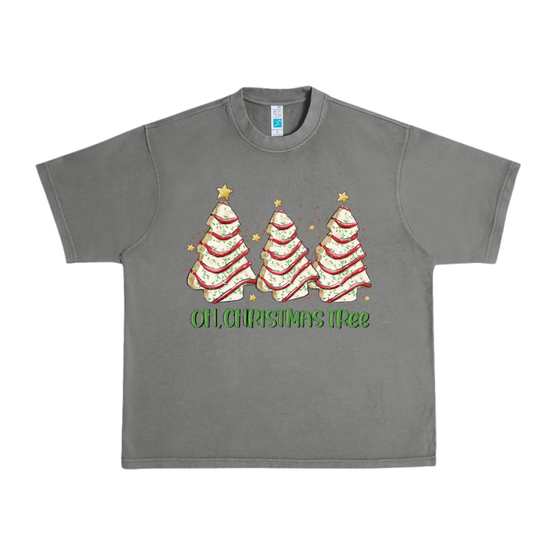 Oh Christmas Tree Cake Urban Heavy Tee by MaliasSmallBusiness | Teevron
