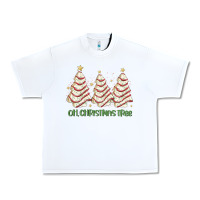 White oh christmas tree cake Urban Heavy Tee - MaliasSmallBusiness