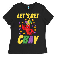 Black Let's Get Cray Ladies Tee - Bettercallsaul