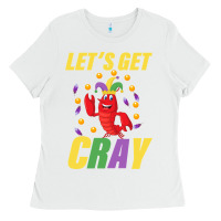 White Let's Get Cray Ladies Tee - Bettercallsaul