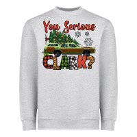 Heather Grey you serious clark christmas vacation car Heavyweight Sweatshirt - Jasminsmagicworld