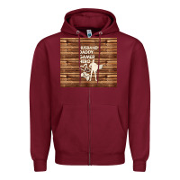 Burgundy husband daddy gamer hero Zipper Hoodie - TumblerDesignByShophia