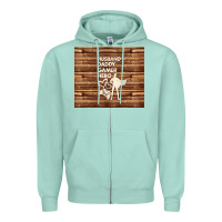 Seafoam husband daddy gamer hero Zipper Hoodie - TumblerDesignByShophia
