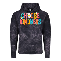 Cloud Black choose kindness Vintage Hoodie - NancyCooperArtShop