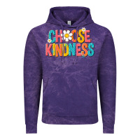 Cloud Purple choose kindness Vintage Hoodie - NancyCooperArtShop