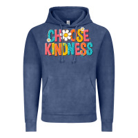 Vintage Denim choose kindness Vintage Hoodie - NancyCooperArtShop