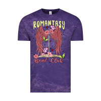 Cloud Purple romantasy book club Vintage Tee - MaliasSmallBusiness