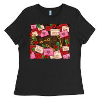 Black love letters tumbler Ladies Tee - AdoDesignShop