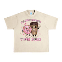Sandshell but first cafecito y pan dulce Urban Heavy Tee - MaliasSmallBusiness