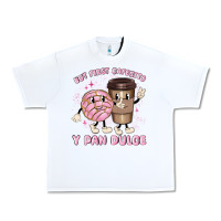 White but first cafecito y pan dulce Urban Heavy Tee - MaliasSmallBusiness