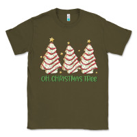 Army Green oh christmas tree cake Classic Tee - MaliasSmallBusiness