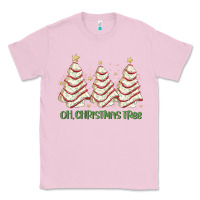 Bubblegum Pink oh christmas tree cake Classic Tee - MaliasSmallBusiness