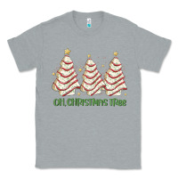Heather Grey oh christmas tree cake Classic Tee - MaliasSmallBusiness