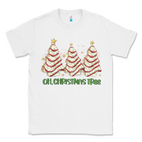 White oh christmas tree cake Classic Tee - MaliasSmallBusiness