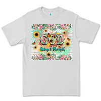 Dove Grey god is my refugee and strength Premium Tee - NancyCooperArtShop
