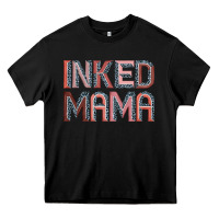 Black inked mama Heavy Core Tee - JahusDesignShop