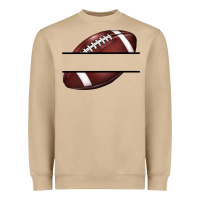 Mushroom football name frame Heavyweight Sweatshirt - BarkalooDesign