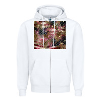 White American flag leopard pinktumbler Zipper Hoodie - HowdyJamesFarm