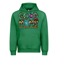 Emerald Good Moms Say Bad Words Urban Hoodie - CowhideDigitalArt