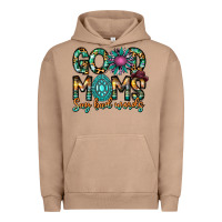 Pigment Burro Good Moms Say Bad Words Urban Hoodie - CowhideDigitalArt