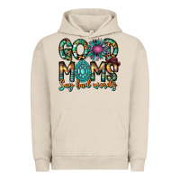 Pigment French Oak Good Moms Say Bad Words Urban Hoodie - CowhideDigitalArt