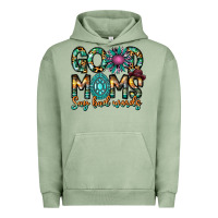 Pigment Oil Green Good Moms Say Bad Words Urban Hoodie - CowhideDigitalArt