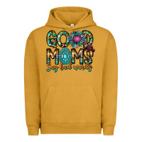 Pigment Peanut Butter Good Moms Say Bad Words Urban Hoodie - CowhideDigitalArt