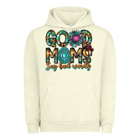 Pigment Pistachio Good Moms Say Bad Words Urban Hoodie - CowhideDigitalArt