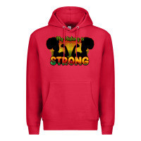 Cardinal My history is strong Premium Hoodie - HowdyJamesFarm