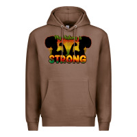 Chestnut My history is strong Premium Hoodie - HowdyJamesFarm