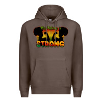 Coffee My history is strong Premium Hoodie - HowdyJamesFarm