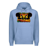 Colony Blue My history is strong Premium Hoodie - HowdyJamesFarm