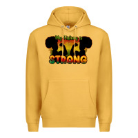 Mustard My history is strong Premium Hoodie - HowdyJamesFarm