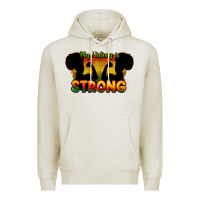 Oatmeal Heather My history is strong Premium Hoodie - HowdyJamesFarm