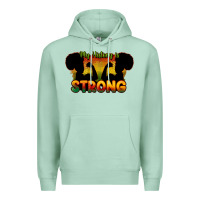 Seafoam My history is strong Premium Hoodie - HowdyJamesFarm