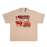 Burro nurses sleigh all day Urban Heavy Tee - MaliasSmallBusiness