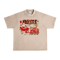 French Oak nurses sleigh all day Urban Heavy Tee - MaliasSmallBusiness