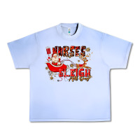 Grape Ice nurses sleigh all day Urban Heavy Tee - MaliasSmallBusiness