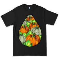 Black Fall Teardrop Premium Tee - LillyAllenDesigns