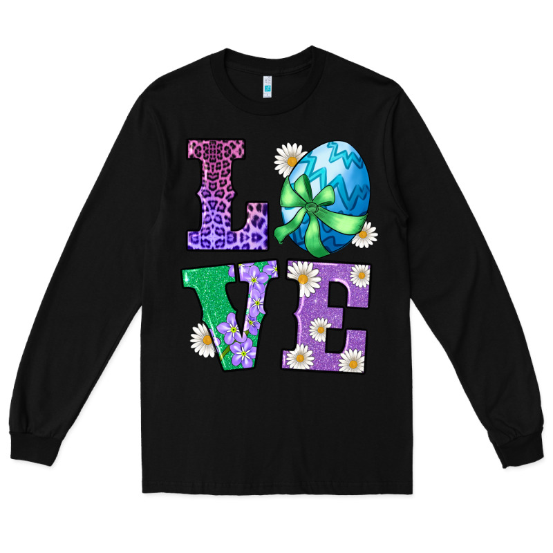 Easter Love Egg Long Sleeve Tee by RanaPortraitStore | Teevron