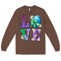 Chestnut easter love egg Long Sleeve Tee - RanaPortraitStore
