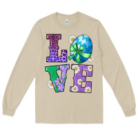 Mushroom easter love egg Long Sleeve Tee - RanaPortraitStore