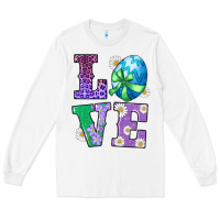 White easter love egg Long Sleeve Tee - RanaPortraitStore