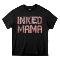 Black inked mama Heavy Core Tee - JahusDesignShop