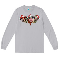 Moon Dust christmas holstein cows Long Sleeve Tee - LillyAllenDesigns