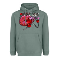 Sage lips like sugar olivia Heavyweight Hoodie - OliviaCreatesArt